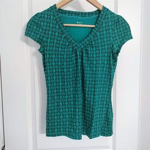 Apt. 9 Essentials Patterned Tee Petite Small